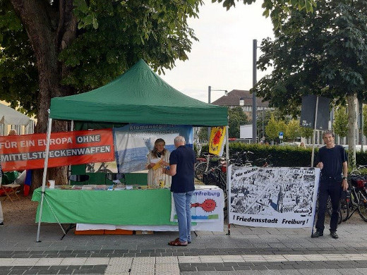 Hiroshima-Jahrestag, 6.08.2025, Freiburg - Foto: Anti-Atom-Gruppe Freiburg - Creative-Commons-Lizenz Namensnennung Nicht-Kommerziell 3.0
