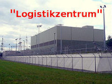 Atommüll-Lager als Logistikzentrum - Grafik: Samy - auf der Grundlage eines Fotos von Rainer Lippert - Creative-Commons-Lizenz Namensnennung Nicht-Kommerziell 3.0